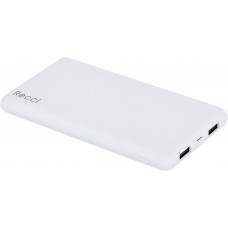 Power Bank Recci RD-10000 Dynamic Power IQ 1A/2,1А Li-Pol 10000 mAh White