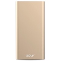 Power Bank GOLF 10000 mAh Edge 10 Li-pol Gold