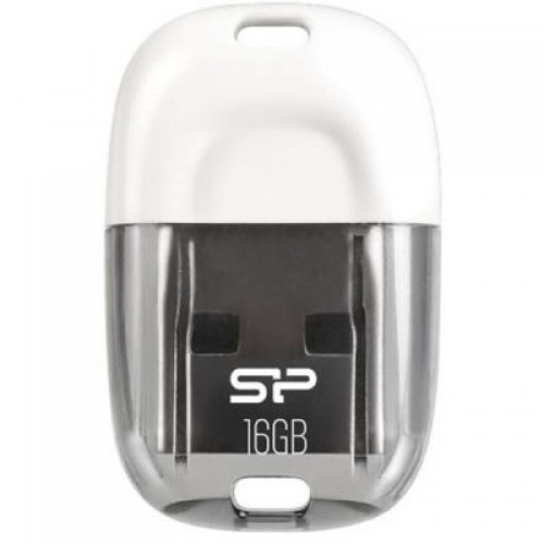 Флешка Silicon Power 16GB Touch T09 White USB 2.0 (SP016GBUF2T09V1W)