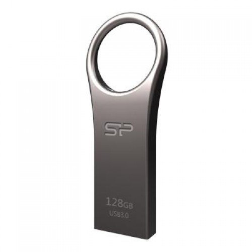 Флешка Silicon Power 128GB Jewel J80 Titanium USB 3.0 (SP128GBUF3J80V1T)