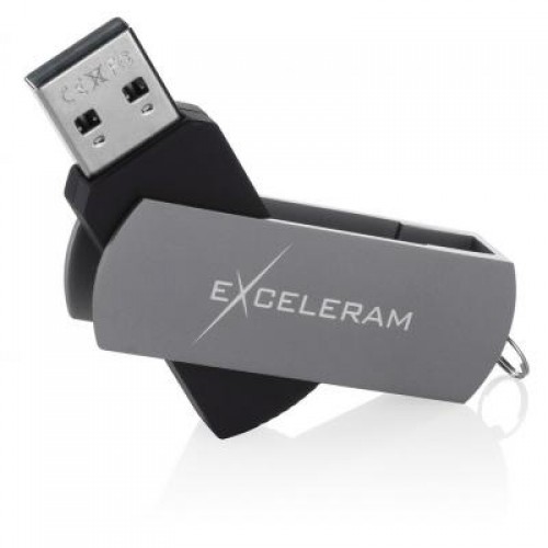 Флешка eXceleram 8GB P2 Series Gray/Black USB 2.0 (EXP2U2GB08)