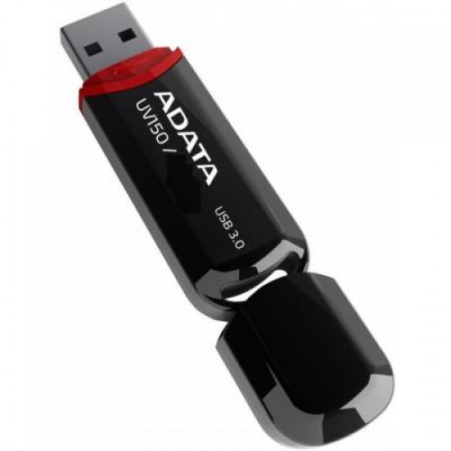 Флешка ADATA 16Gb UV150 Black USB 3.0 (AUV150-16G-RBK)