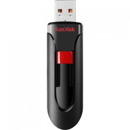 Флешка SANDISK 64GB Cruzer Glide Black USB 3.0 (SDCZ600-064G-G35)