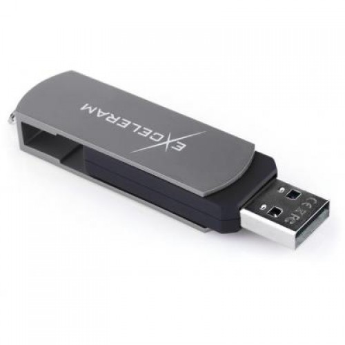 Флешка eXceleram 64GB P2 Series Gray/Black USB 2.0 (EXP2U2GB64)