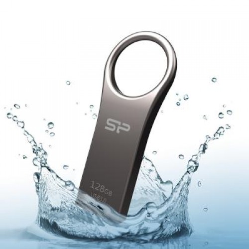 Флешка Silicon Power 128GB Jewel J80 Titanium USB 3.0 (SP128GBUF3J80V1T)