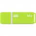 Флешка Goodram 64GB UMO2 Orange Green USB 2.0 (UMO2-0640OGR11)