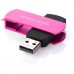 Флешка eXceleram 64GB P2 Series Rose/Black USB 2.0 (EXP2U2ROB64)