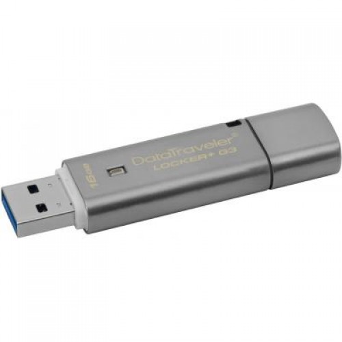 Флешка Kingston 16GB DataTraveler Locker + G3 USB 3.0 (DTLPG3/16GB)