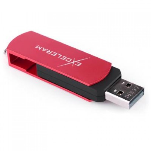 Флешка eXceleram 64GB P2 Series Red/Black USB 2.0 (EXP2U2REB64)