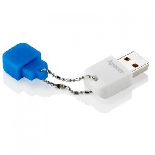 Флешка Apacer 32GB AH154 white/blue USB 3.0 (AP32GAH154U-1)