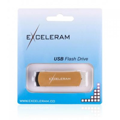 Флешка eXceleram 32GB P2 Series Brown/Black USB 3.1 Gen 1 (EXP2U3BRB32)