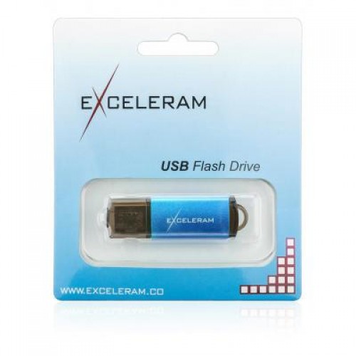 Флешка eXceleram 16GB A3 Series Blue USB 2.0 (EXA3U2BL16)