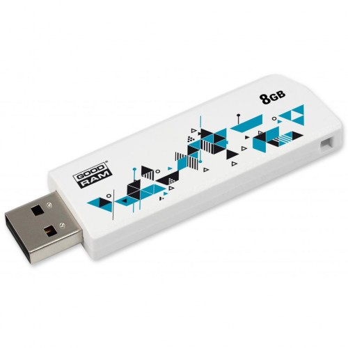 Флешка Goodram 8GB Cl!ck White USB 2.0 (UCL2-0080W0R11)