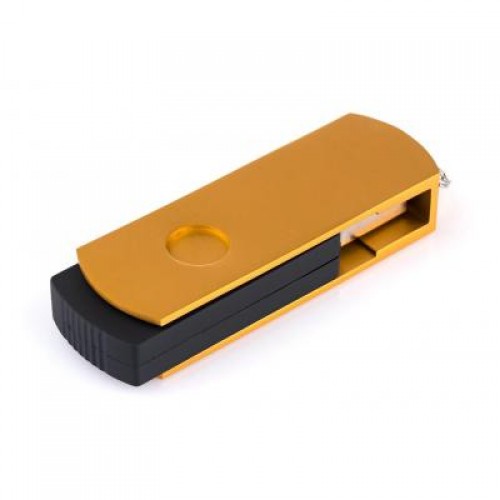 Флешка eXceleram 32GB P2 Series Gold/Black USB 2.0 (EXP2U2GOB32)