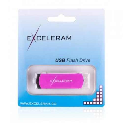 Флешка eXceleram 32GB P2 Series Purple/Black USB 2.0 (EXP2U2PUB32)