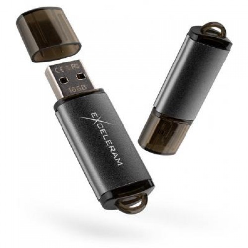 Флешка eXceleram 16GB A3 Series Black USB 2.0 (EXA3U2B16)