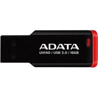 Флешка A-DATA 16GB UV140 Black+Red USB 3.0 (AUV140-16G-RKD)