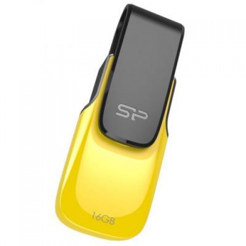 Флешка Silicon Power 16Gb Ultima U31 Yellow USB 2.0 (SP016GBUF2U31V1Y)