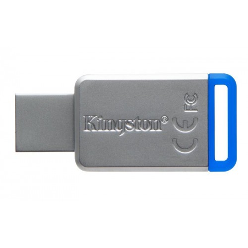 Флешка USB3.0 64GB Kingston DataTraveler 50 Metal/Blue (DT50/64GB)