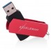 Флешка eXceleram 16GB P2 Series Red/Black USB 3.1 Gen 1 (EXP2U3REB16)