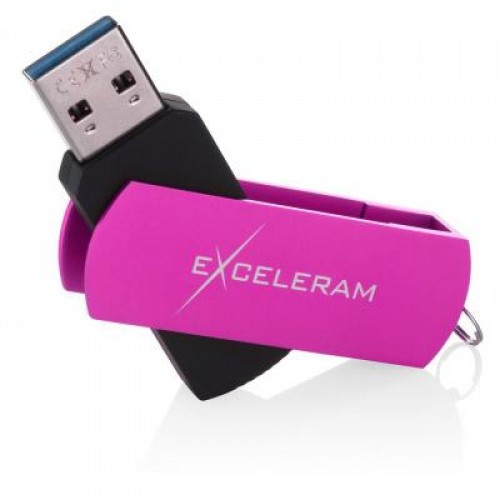 Флешка eXceleram 64GB P2 Series Purple/Black USB 3.1 Gen 1 (EXP2U3PUB64)