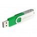 Флешка eXceleram 16GB P1 Series Silver/Green USB 2.0 (EXP1U2SIGR16)