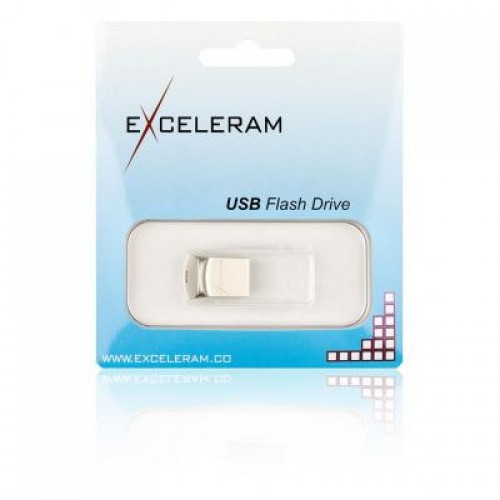 Флешка eXceleram 64GB U7M Series Silver USB 3.1 Gen 1 (EXU3U7MS64)