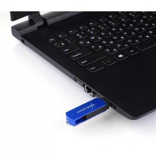 Флешка eXceleram 32GB P2 Series Blue/Black USB 3.1 Gen 1 (EXP2U3BLB32)