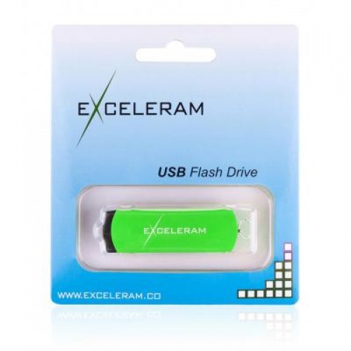 Флешка eXceleram 32GB P2 Series Green/Black USB 3.1 Gen 1 (EXP2U3GRB32)