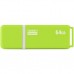 Флешка Goodram 64GB UMO2 Green USB 2.0 (UMO2-0640G0R11)