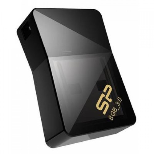 Флешка Silicon Power 8Gb Jewel J08 Black USB 3.0 (SP008GBUF3J08V1K)