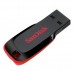 Флешка SANDISK 64GB Cruzer Blade Black/red USB 2.0 (SDCZ50-064G-B35)