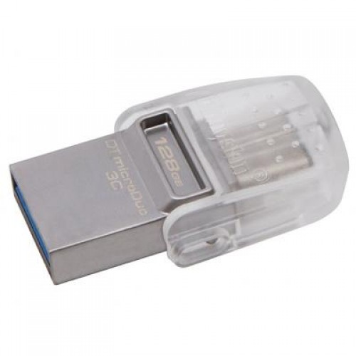 Флешка Kingston 128GB DataTraveler microDuo 3C USB 3.0/Type C (DTDUO3C/128GB)