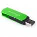 Флешка eXceleram 8GB P2 Series Green/Black USB 2.0 (EXP2U2GRB08)