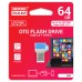 Флешка Goodram 64GB ODD3 Blue Type-C USB 3.0 (ODD3-0640B0R11)