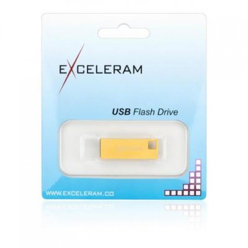 Флешка eXceleram 32GB U1 Series Gold USB 3.1 Gen 1 (EXP2U3U1G32)