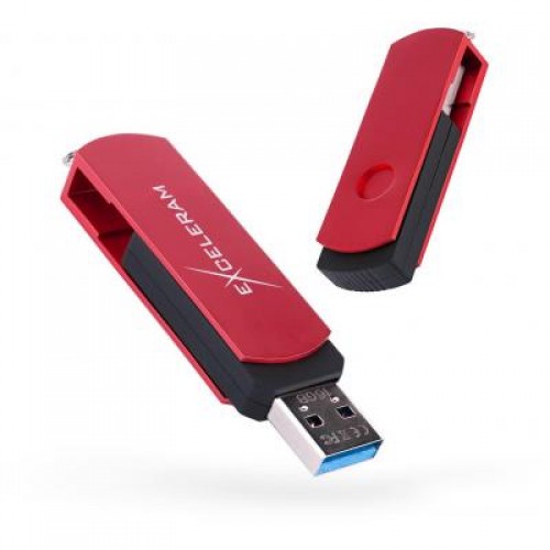 Флешка eXceleram 32GB P2 Series Red/Black USB 3.1 Gen 1 (EXP2U3REB32)