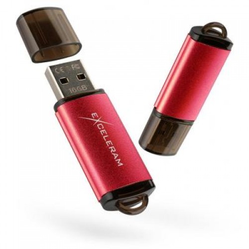 Флешка eXceleram 32GB A5M MLC Series Red USB 3.1 Gen 1 (EXA5MU3RE32)