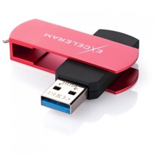 Флешка eXceleram 32GB P2 Series Red/Black USB 3.1 Gen 1 (EXP2U3REB32)