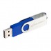 Флешка eXceleram 8GB P1 Series Silver/Blue USB 2.0 (EXP1U2SIBL08)