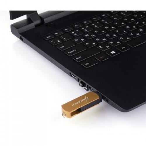 Флешка eXceleram 8GB P2 Series Brown/Black USB 2.0 (EXP2U2BRB08)