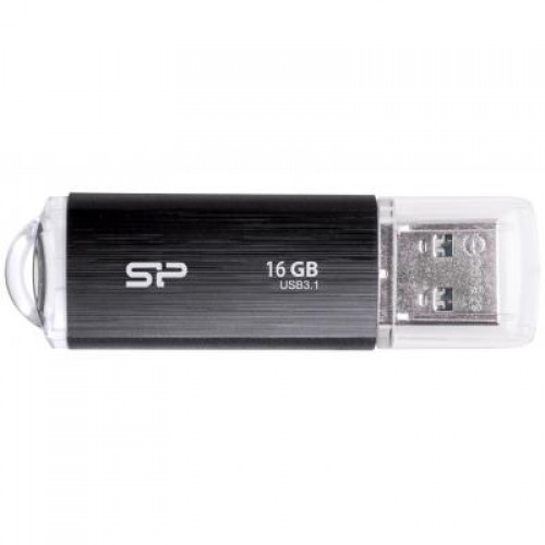 Флешка Silicon Power 16GB Blaze B02 Black USB 3.0 (SP016GBUF3B02V1K)