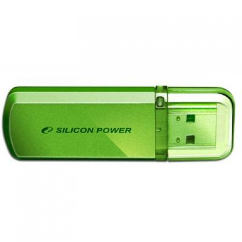 Флешка Silicon Power 64GB Helios 101 Green USB 2.0 (SP064GBUF2101V1N)