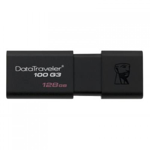 Флешка Kingston 128GB DT100 G3 Black USB 3.0 (DT100G3/128GB)