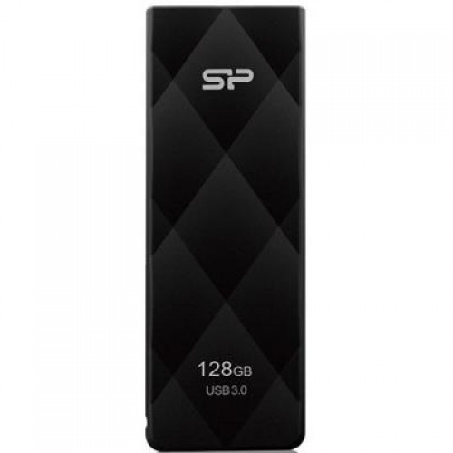 Флешка Silicon Power 128GB Blaze B20 Black USB 3.0 (SP128GBUF3B20V1K)