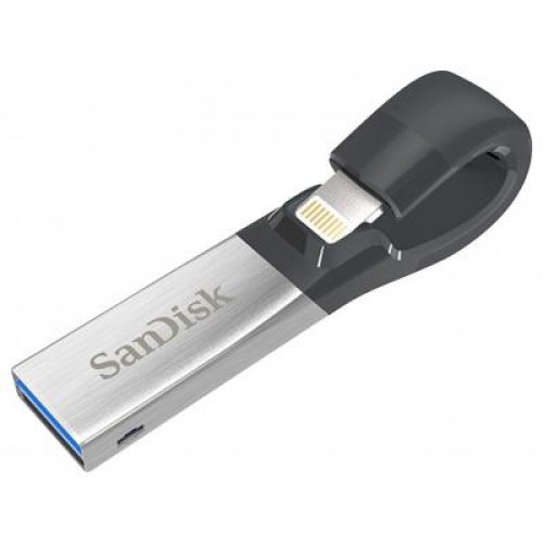 Флешка SanDisk 256GB iXpand USB 3.0/Lightning Apple (SDIX30N-256G-GN6NE)