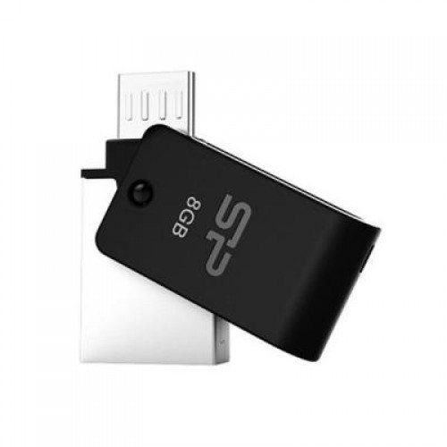 Флешка Silicon Power 8GB Mobile X21 USB 2.0 (SP008GBUF2X21V1K)