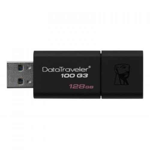 Флешка Kingston 128GB DT100 G3 Black USB 3.0 (DT100G3/128GB)