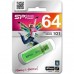 Флешка Silicon Power 64GB Helios 101 Green USB 2.0 (SP064GBUF2101V1N)