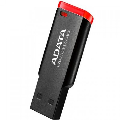 Флешка A-DATA 32GB UV140 Black+Red USB 3.0 (AUV140-32G-RKD)